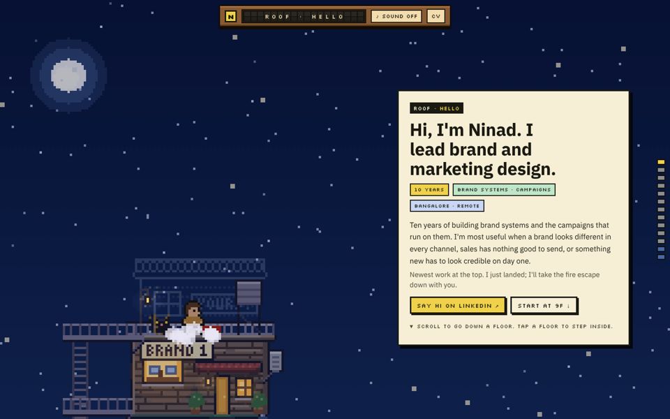 Screenshot of version 10