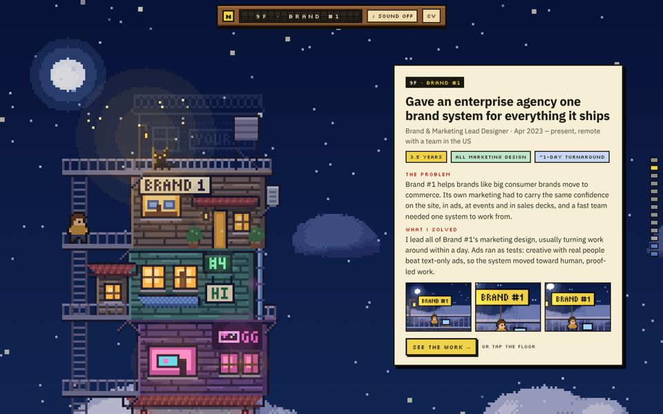 Screenshot of version 7