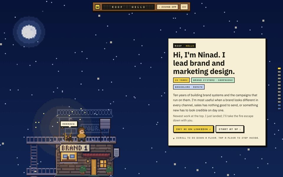 Screenshot of version 8