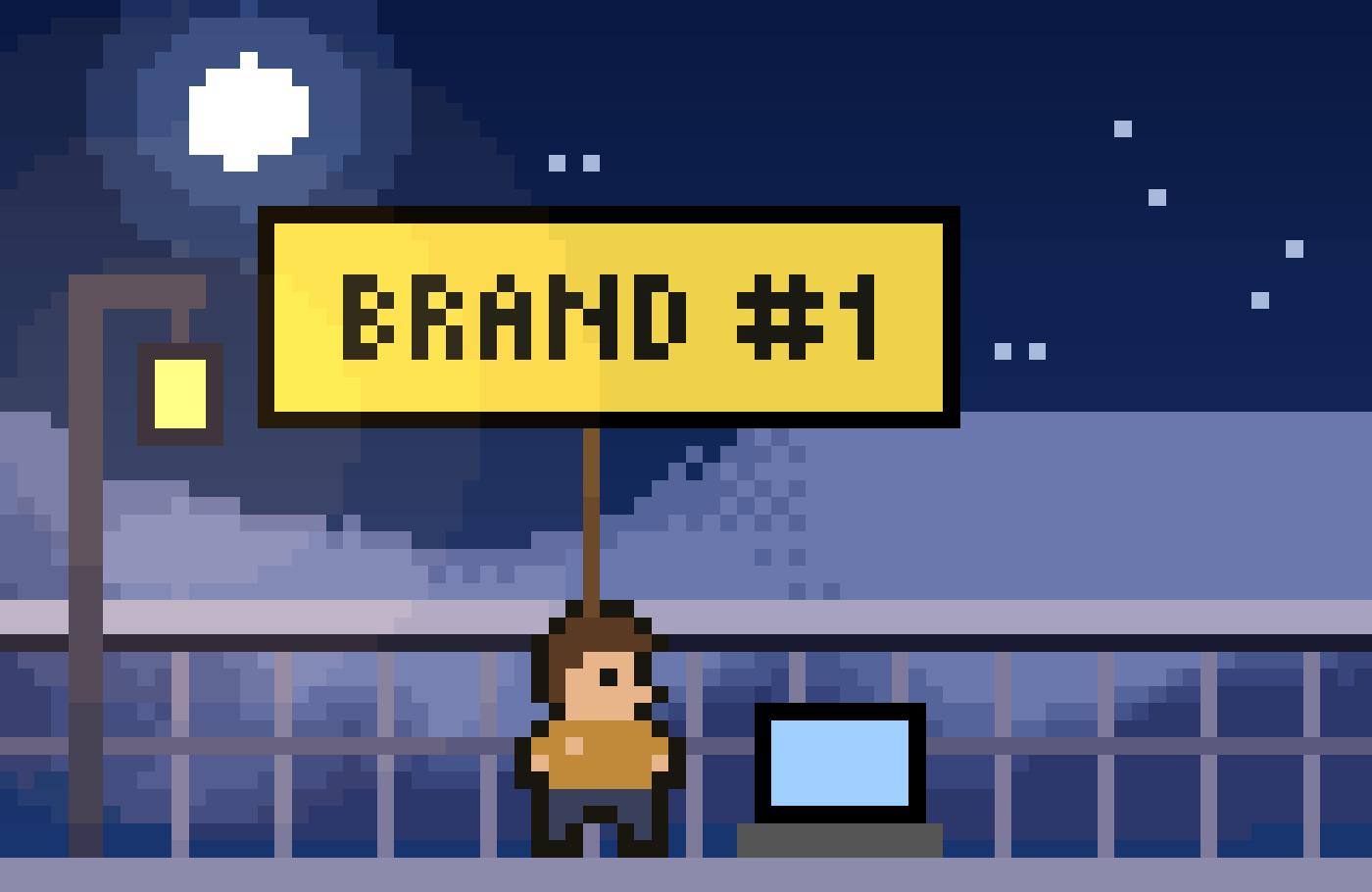 Brand #1 website home page