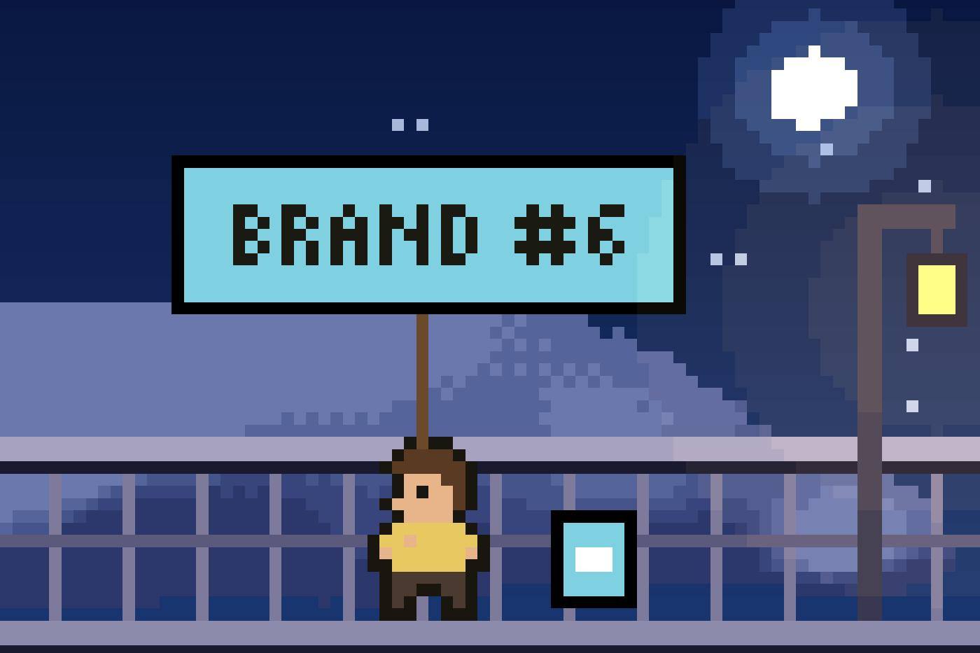 Brand #6 brand mock-up
