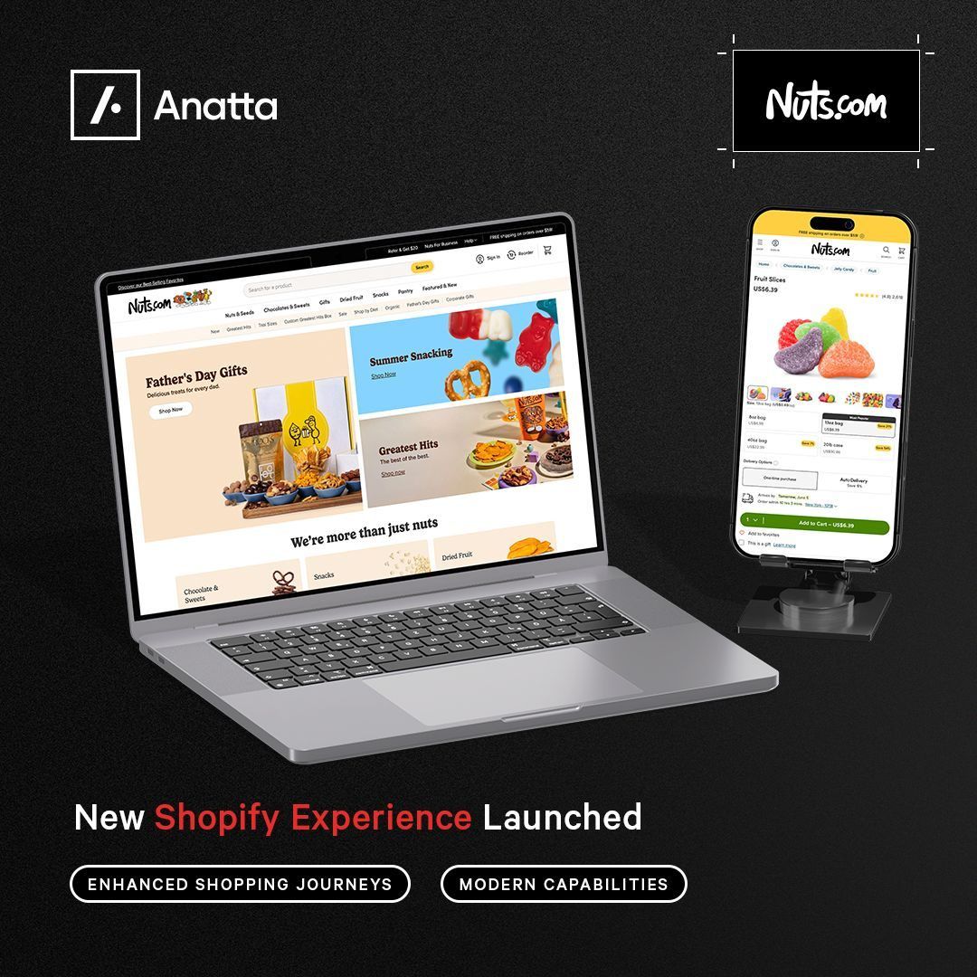 Nuts.com — new Shopify experience