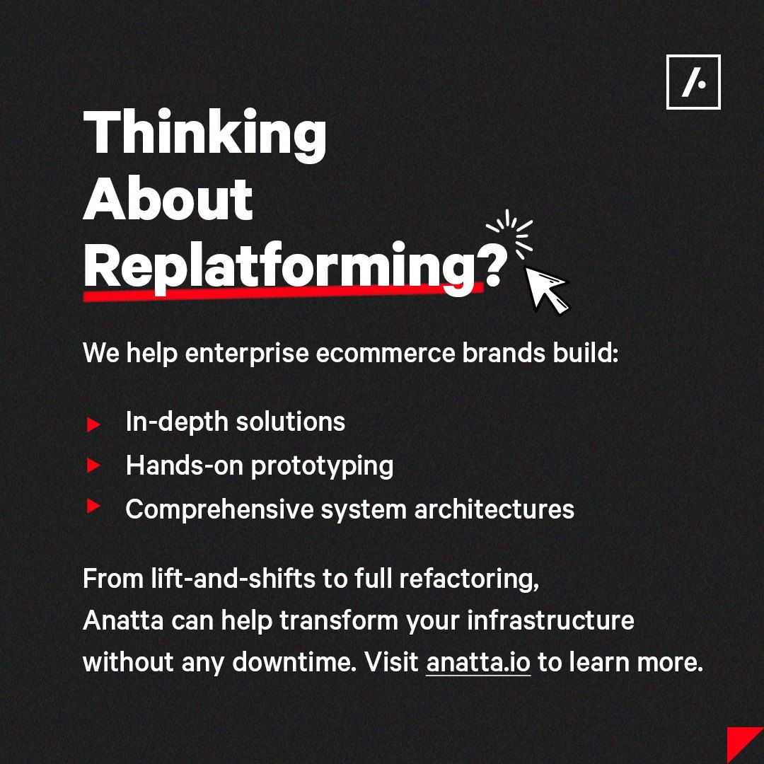 Close — thinking about replatforming