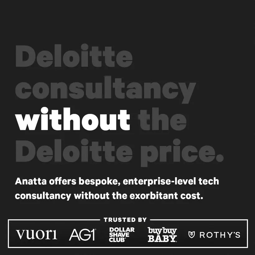 Deloitte consultancy, minus the price