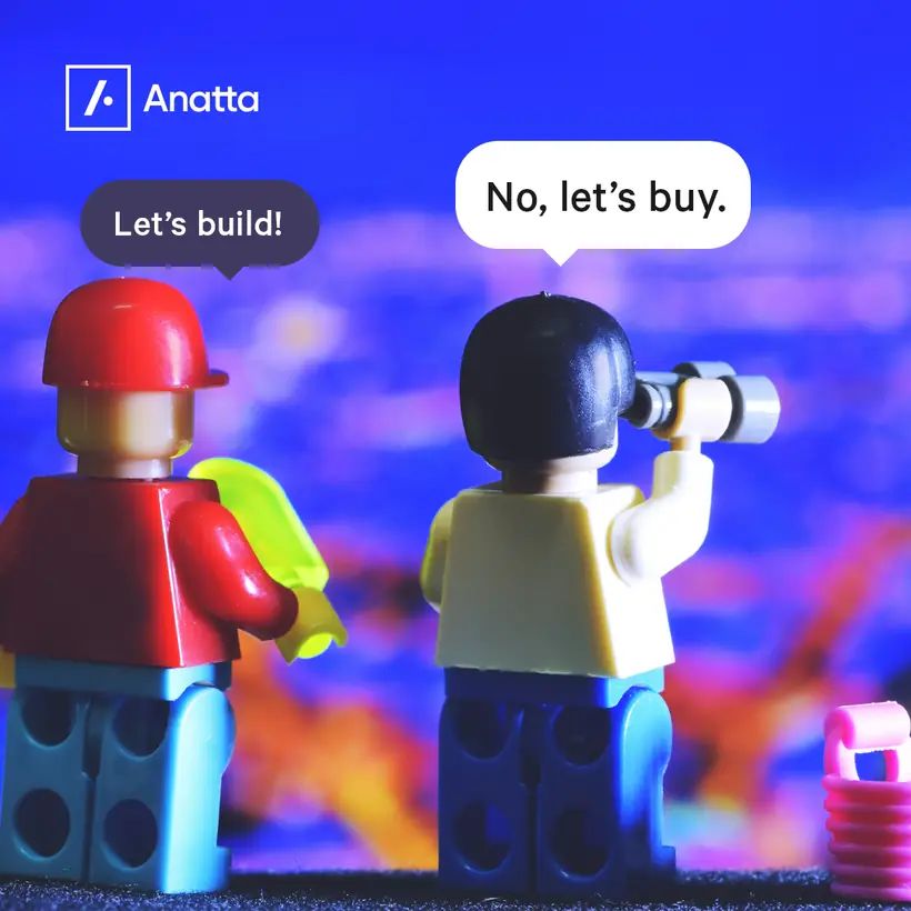 Build vs buy — Lego