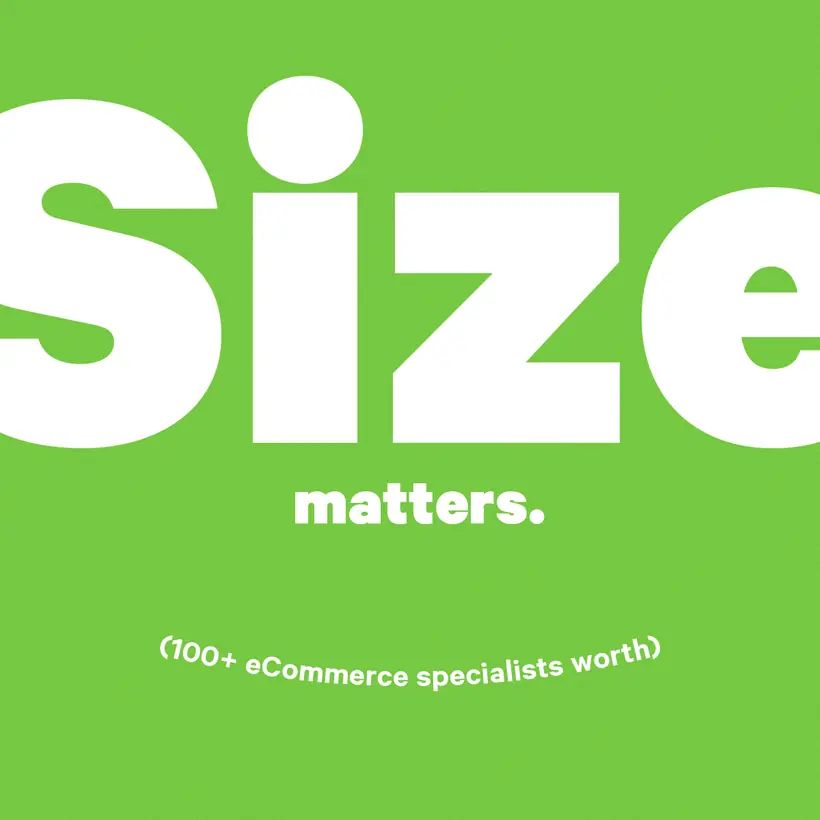 Size matters — 100+ specialists