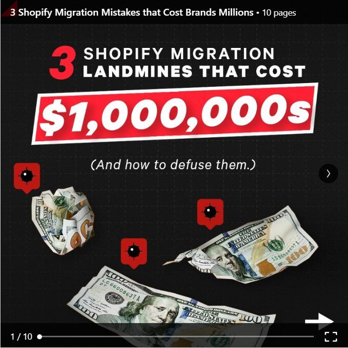Migration landmines — first slide