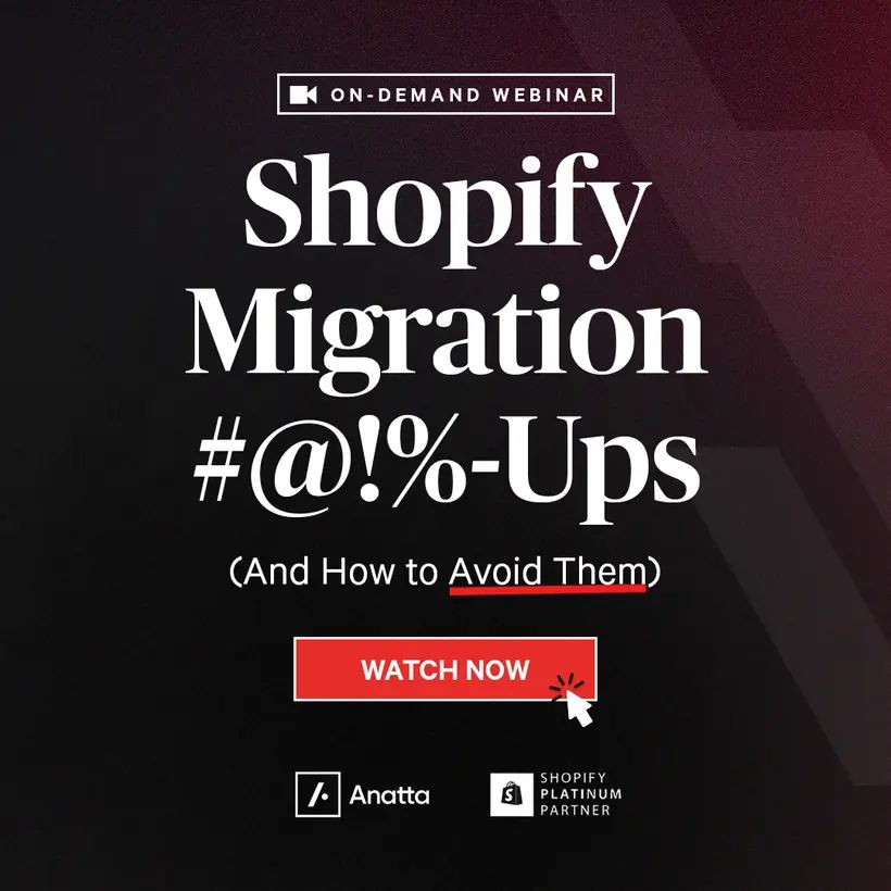 On-demand webinar — migration #@!%-ups