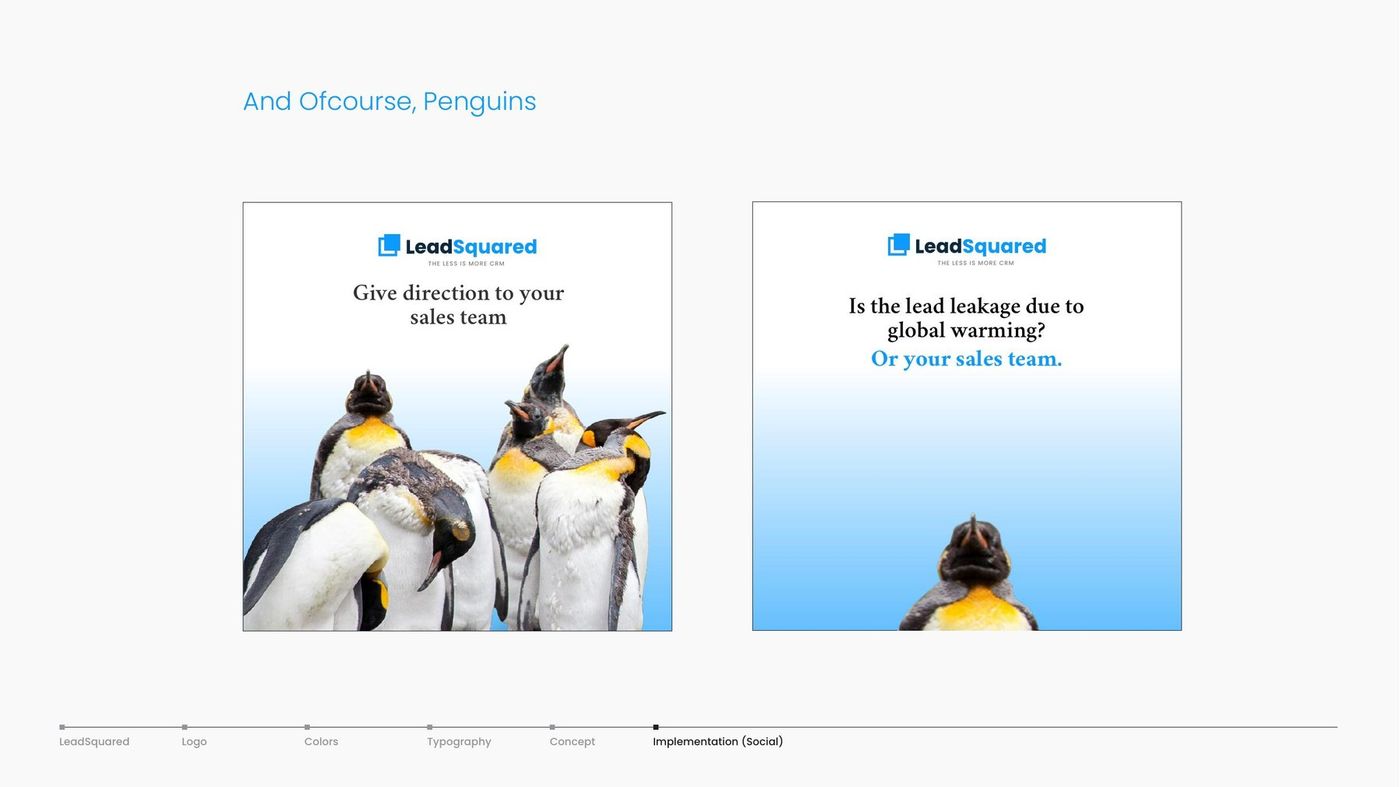 And of course, penguins