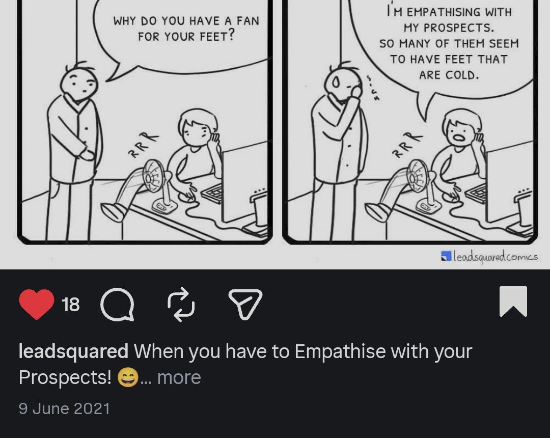Empathy — prospects with cold feet
