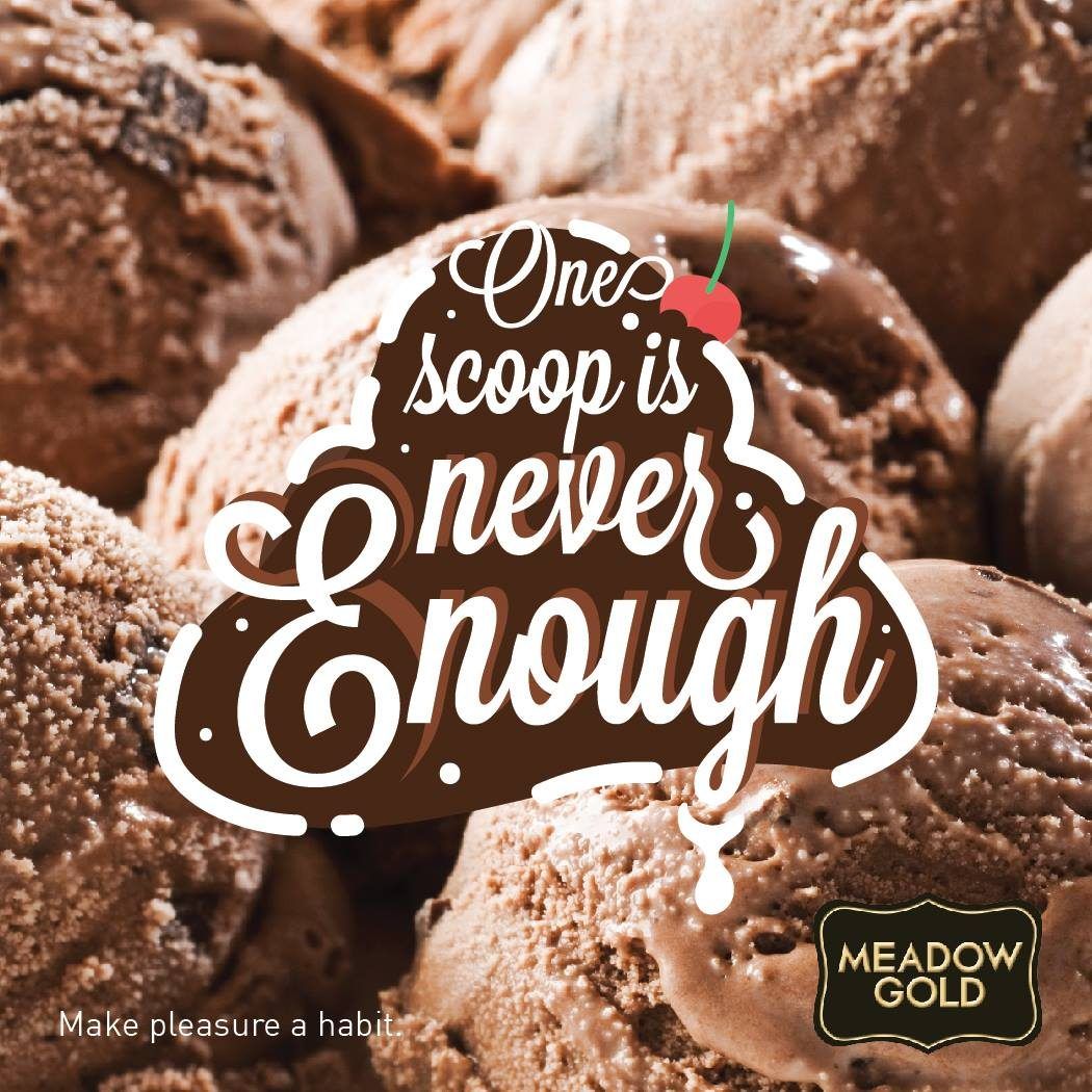 One scoop is never enough